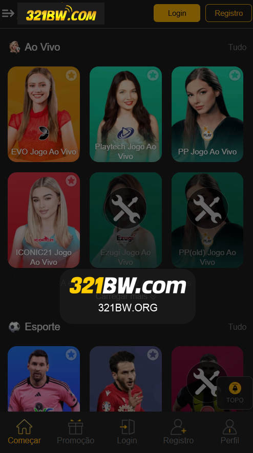 Bw321 Live Casino A Real Dealer in Real Time